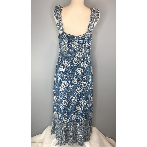 Paige Poppy Dress in Navy Medium - Picture 6 of 8